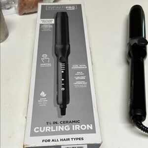 Black Ceramic Curling Iron